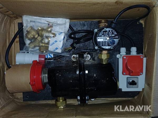 Cirkulationspump till djurstallar Halm BUP 20-6,0