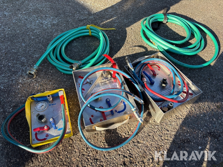 Manöverpaneler till luftkuddar Bärgarbiten