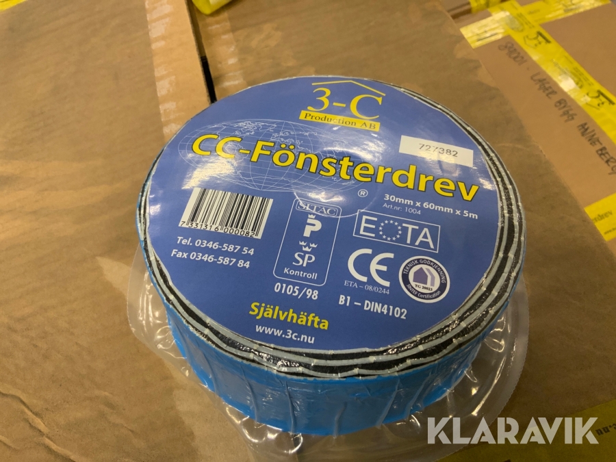 Fönsterdrev 3c production 240 rullar