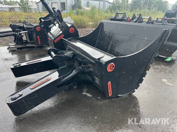 Hydraulisk Planeringsskopa Häggblom S70 Wolverex