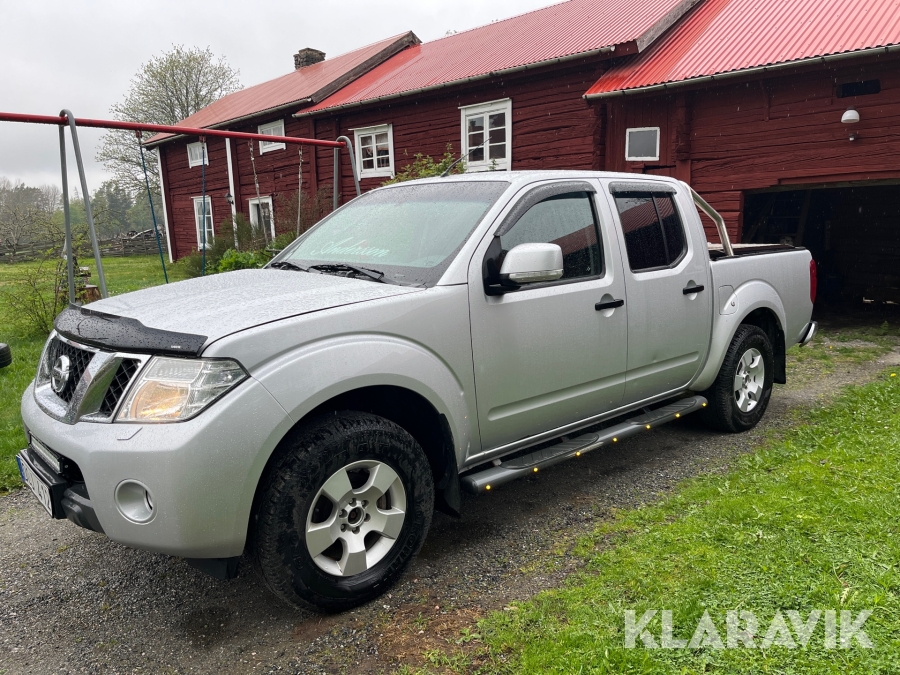 A-Traktor Nissan D40 Navara, Norrtälje, Klaravik Auktioner