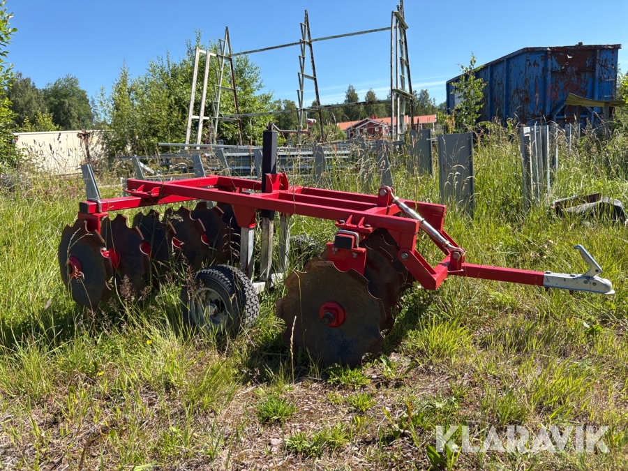 Tallriksredskap till fyrhjuling
