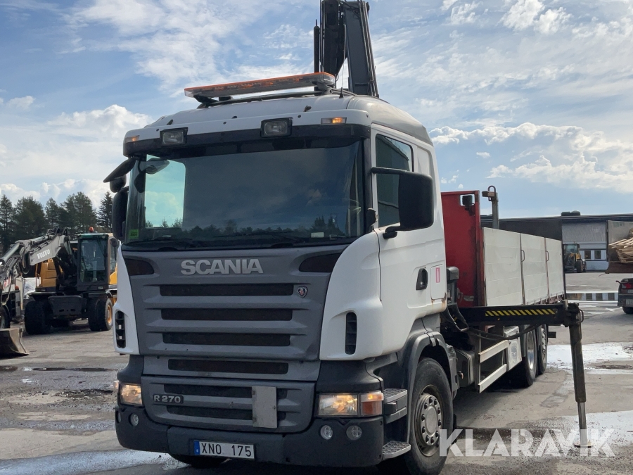 Kranbil Scania R270