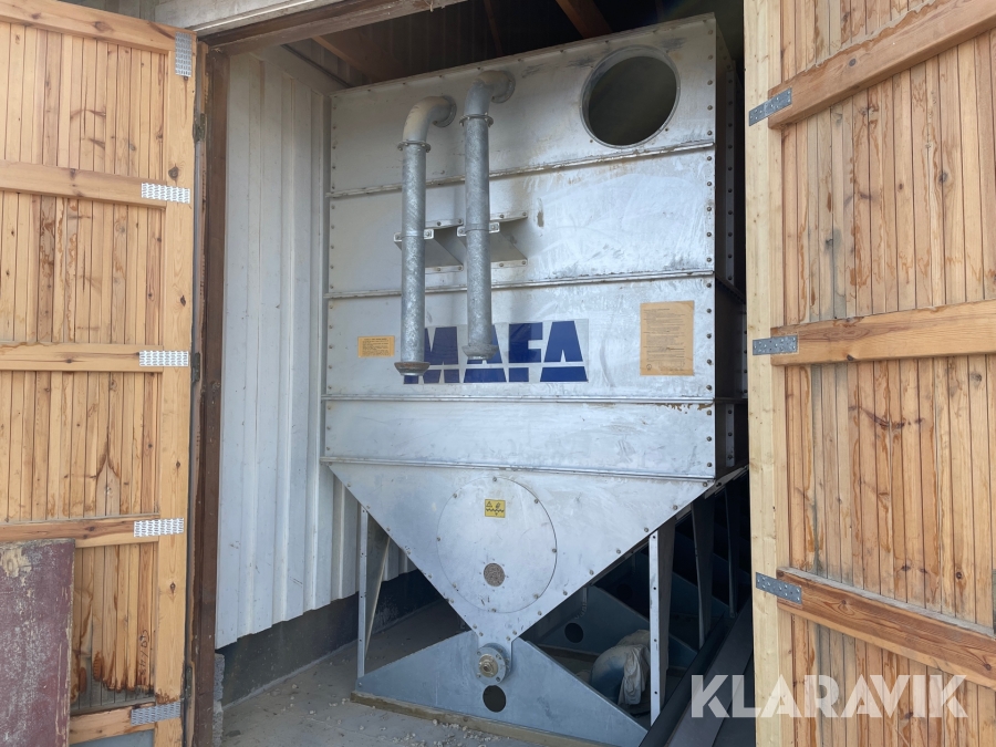 Pelletsförråd Mafa 25 m3 med bottenskruv