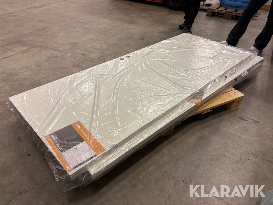 Innerdörrar 3 st Raw 9x21 vit utan karm