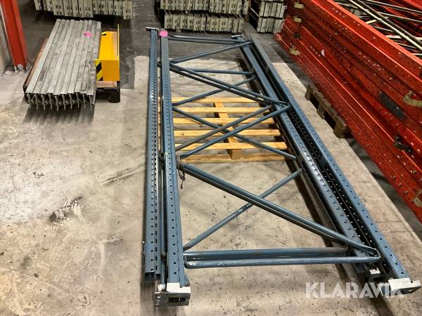 Pallställ 2 sektioner