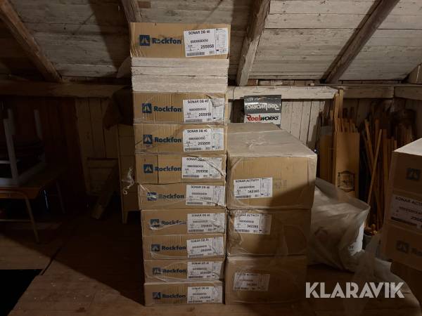 Isolering / ljusisolering Rockfon