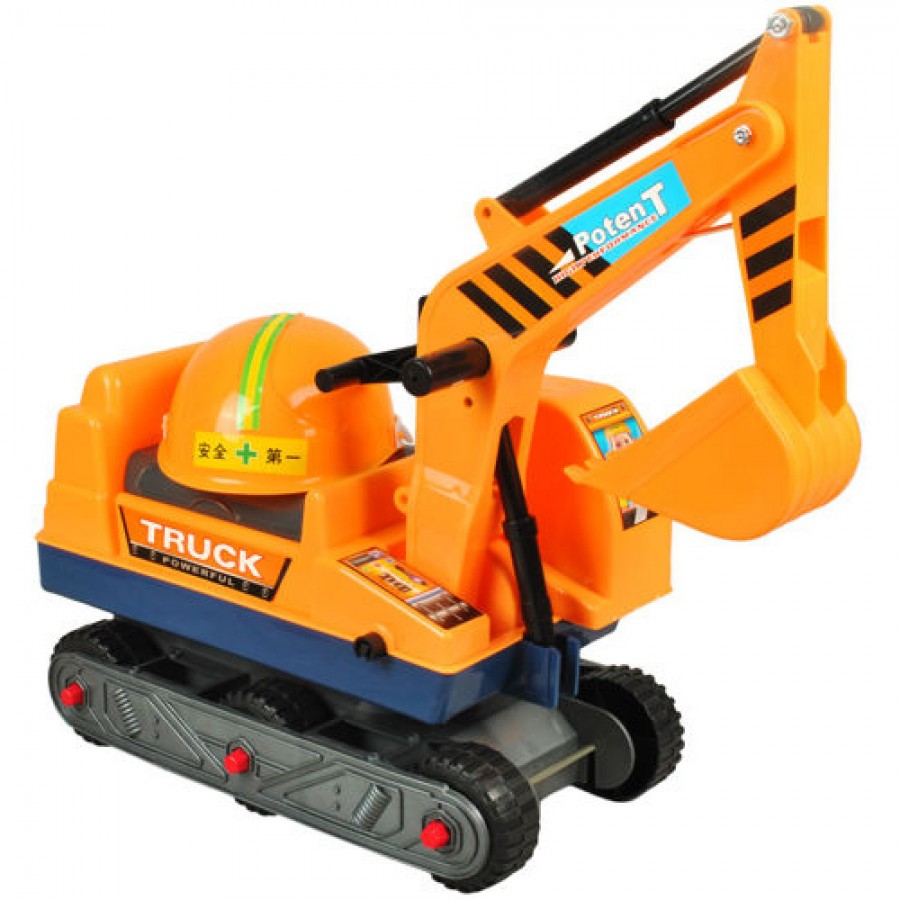 Grävmaskin för barn åkbar M003
