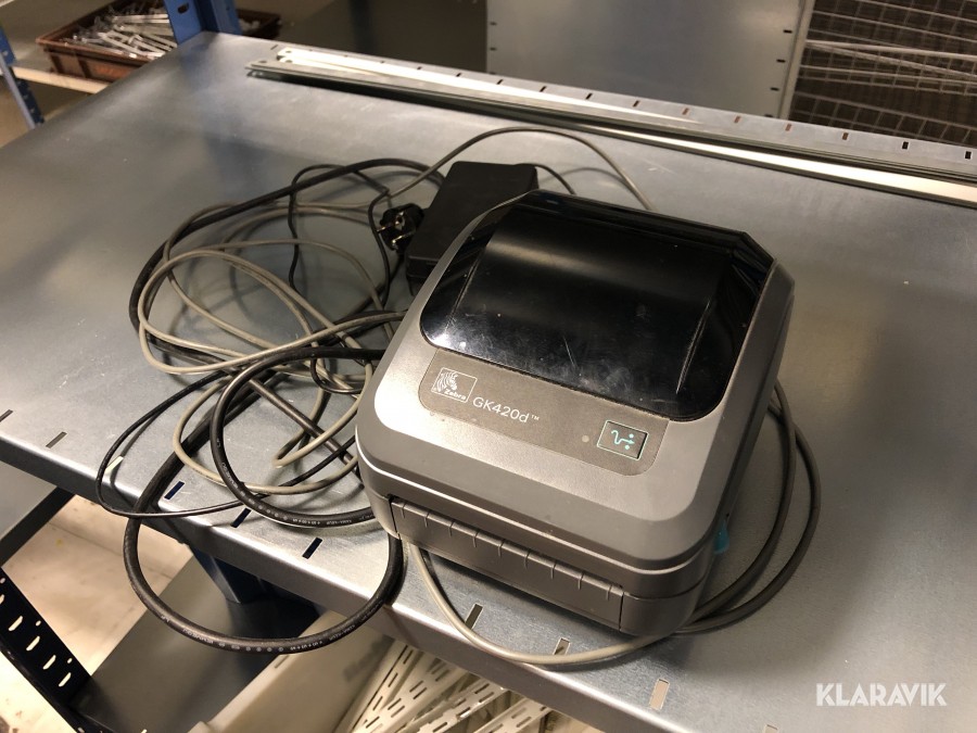 Etikettskrivare Zebra GK420D