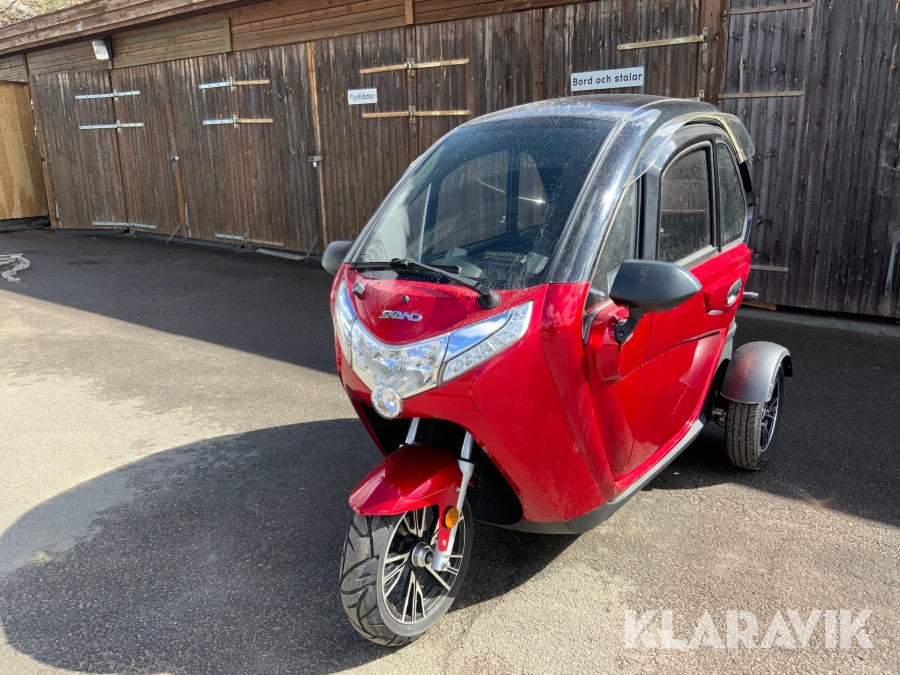 Eldriven kabinskoter Skand goMoto 3.3