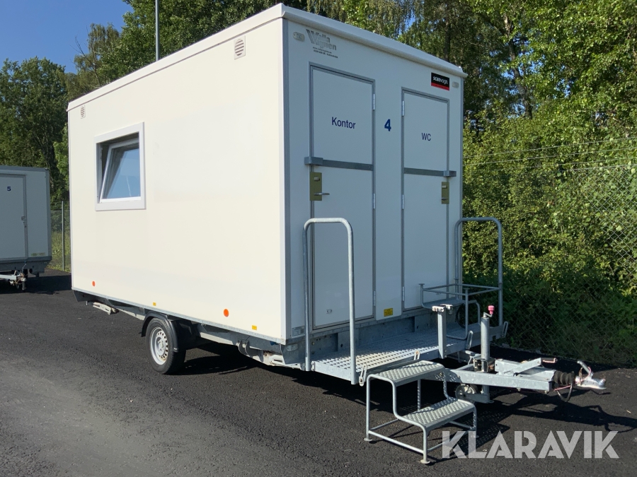 Personalvagn Scanvogn WC/kontor