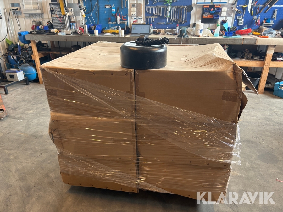 Plastsvets lock/Ändhuvud 315mm - Med luftventil 4st pall