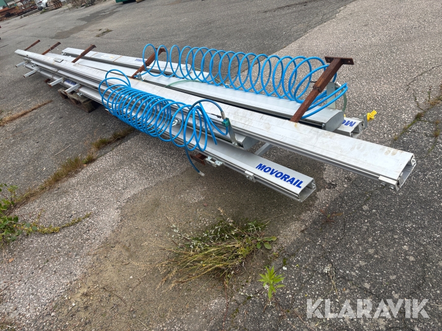 Traverssystem Movorail Aluminium