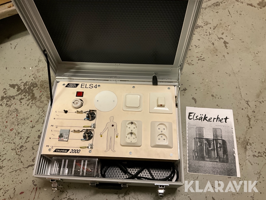 Utbildningsmaterial elsäkerhet Microsupport ELS4