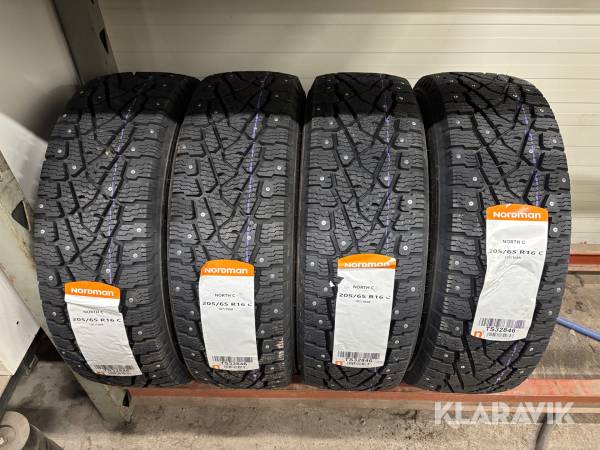 Vinterdäck Nordman 205/65R16C 4st