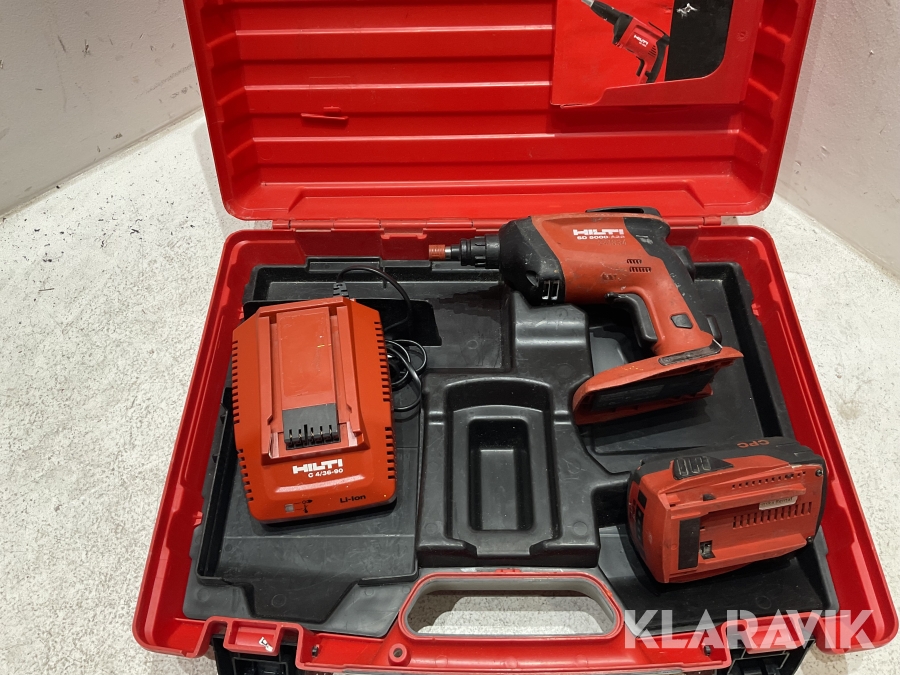 Skruvautomat batteri Hilti SD 5000 A22