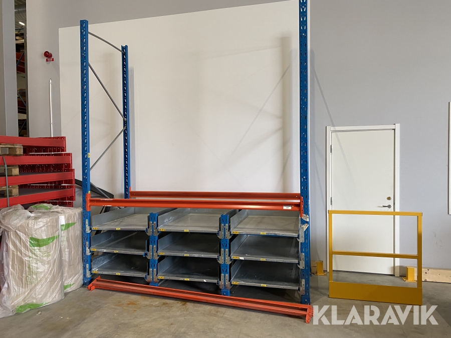 Pallställ med utdragsenheter EAB
