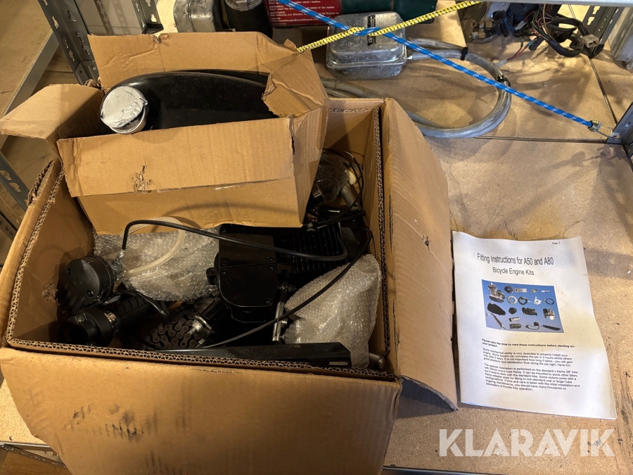 Motorkitt till cykel