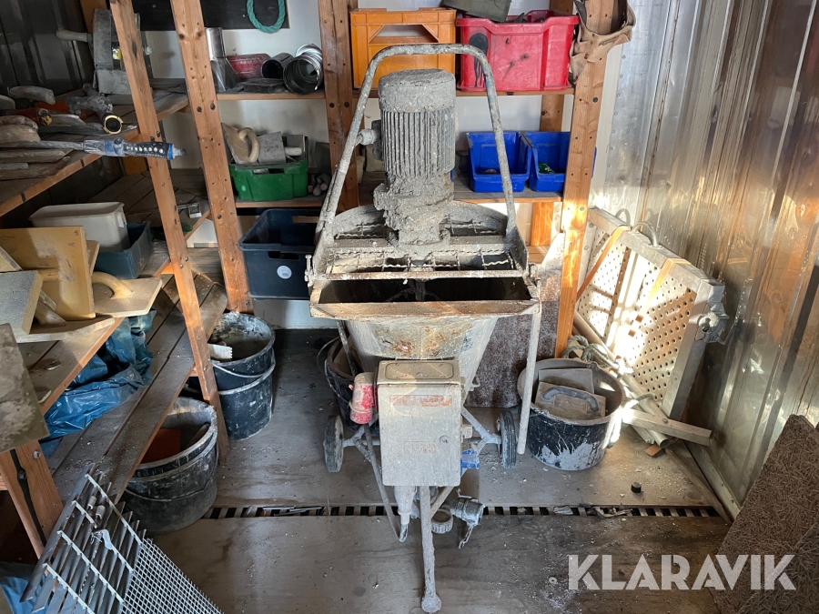 Putsmaskin Putzmeister P12 Sprayboy