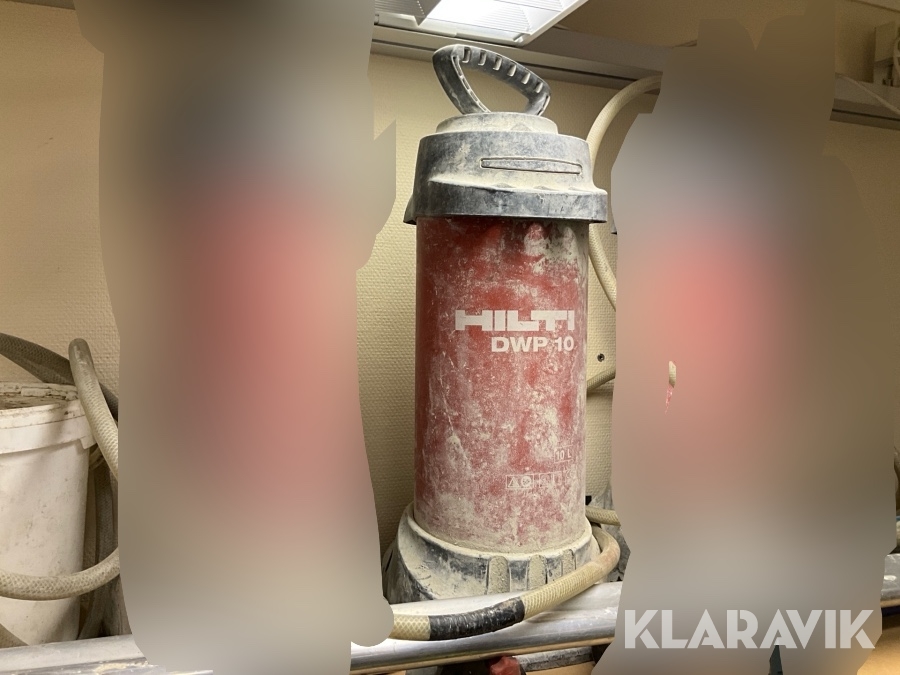 Pumpvattenmatning / trycktank Hilti DWP10 1st