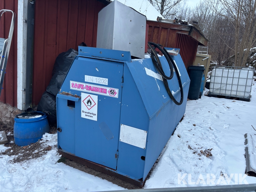Dieseltank Lycksele 2,3 kubik