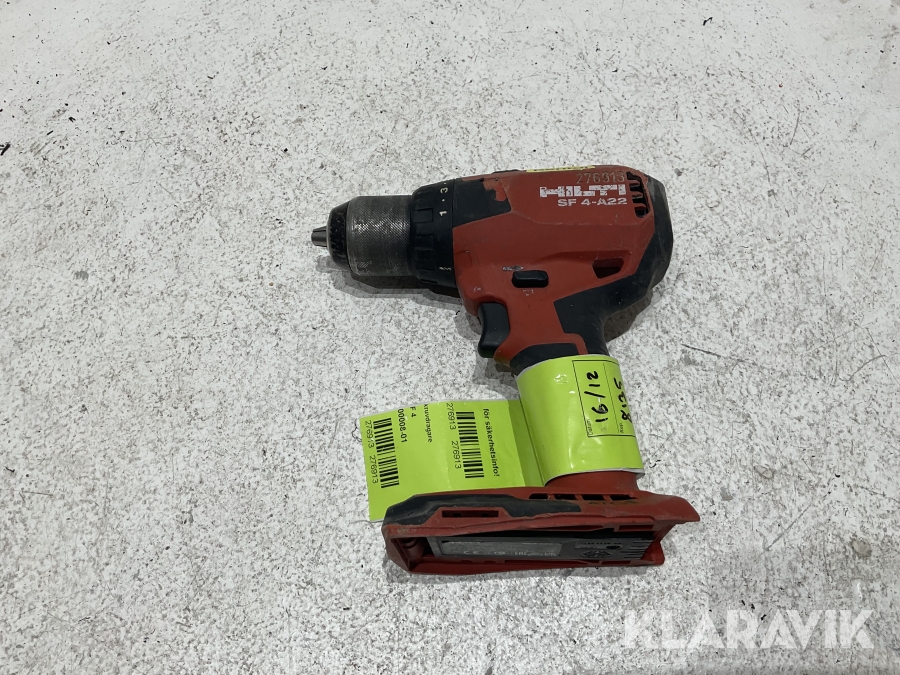 Skruvdragare batteri Hilti SF 4-A22
