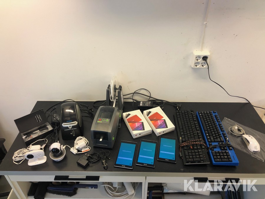  Etikett/Thermotransfer / läsplattor 3st m.m.