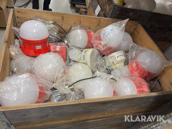 Bojlampor 48V 12W 96ST med transformator