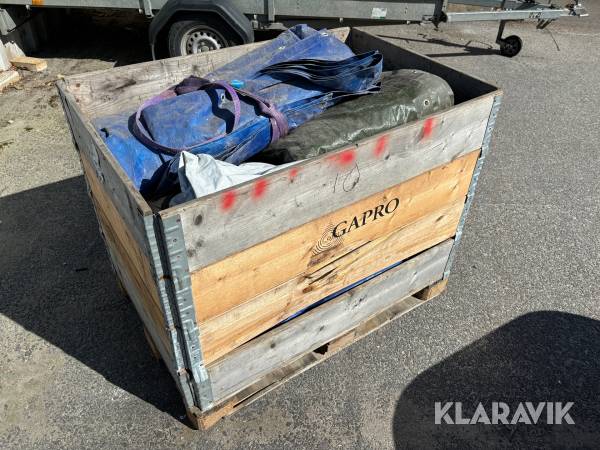 Lättviktspresenning blandade storlekar - 10 st