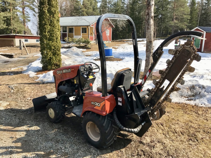 Kedjegrävare Ditch Witch