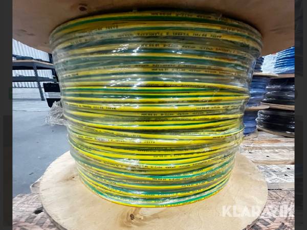 Parti med kabel Wessel Flamesafe 10mm/1C 500m