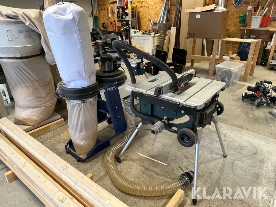 Klyvsåg&Spånsug Metabo / Scheppach HD12 / TS254