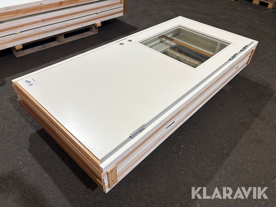 Innerdörrar med fönster 2 st