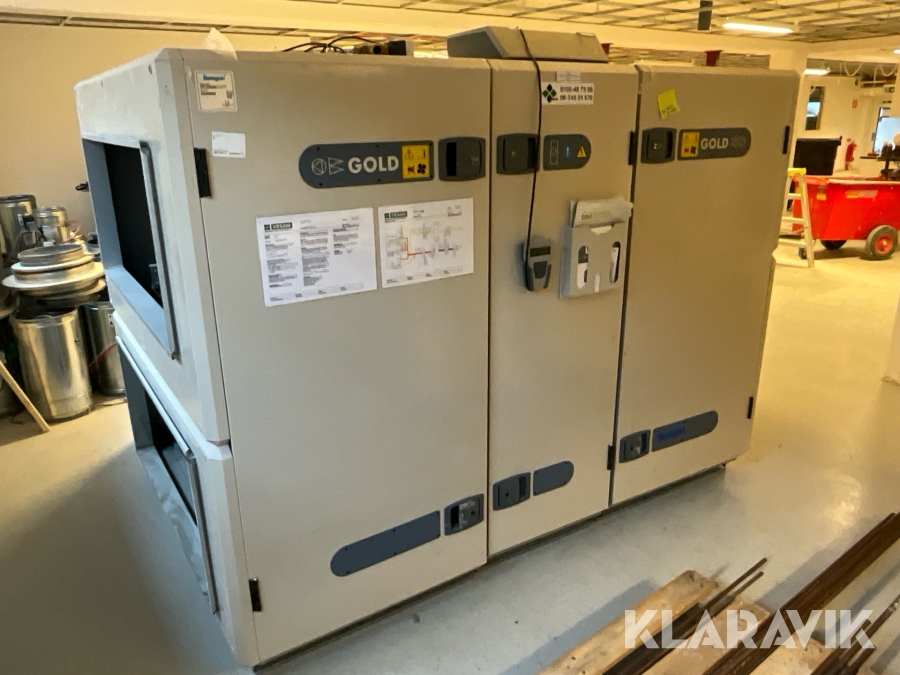 Ventilations aggregat Swegon Gold 25DRX11111