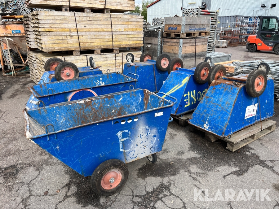 Fodervagn 6st