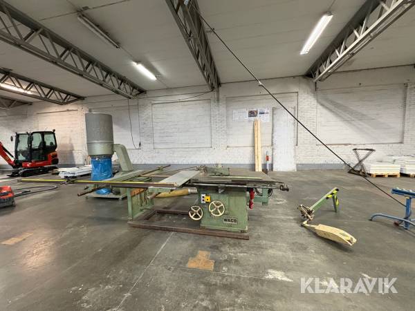 Justersåg Waco CM RVMD Med spånsug