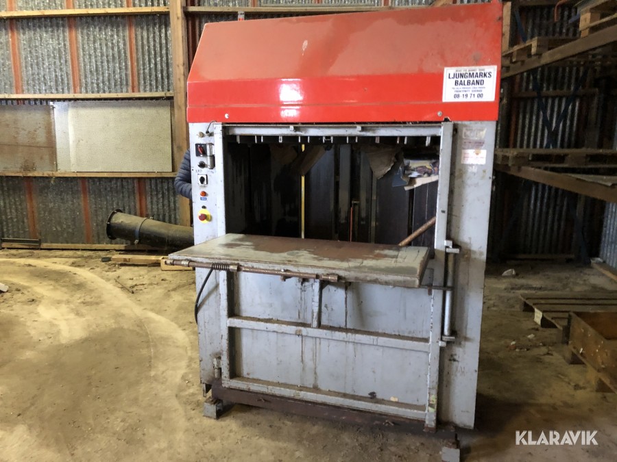 Papperspress/Komprimator