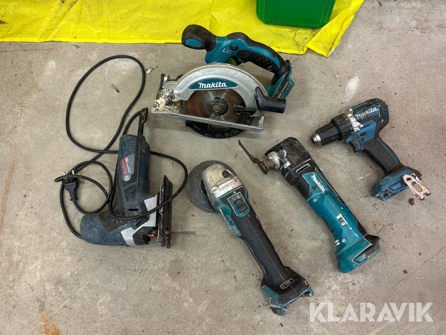 Diverse maskiner Bosch/ Makita