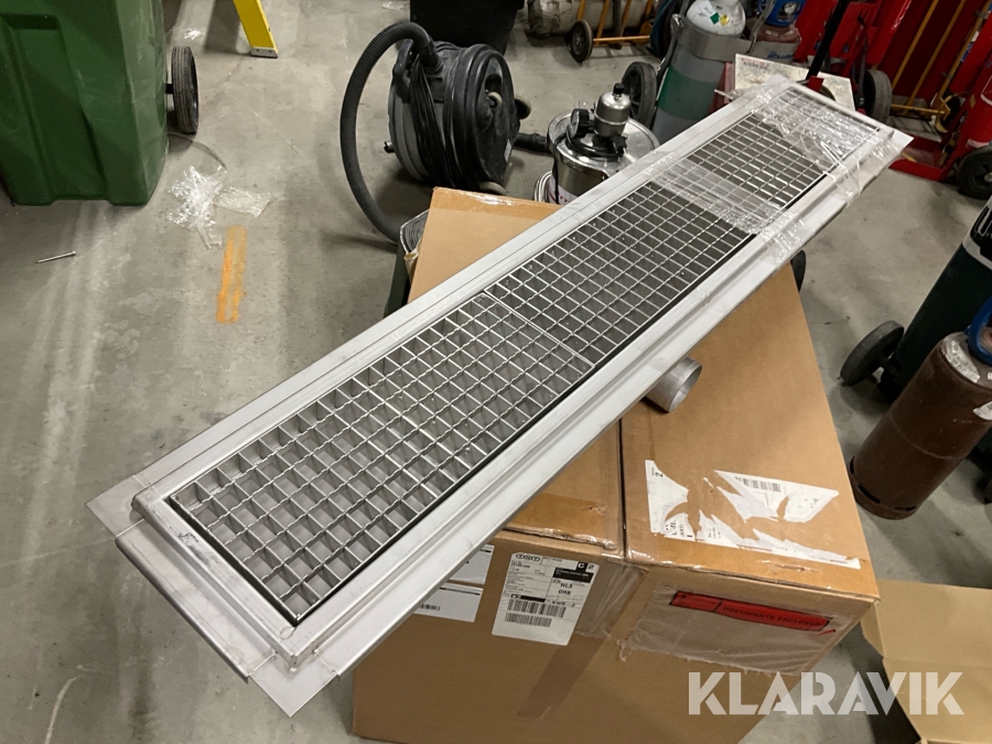 Avloppsränna rostfri