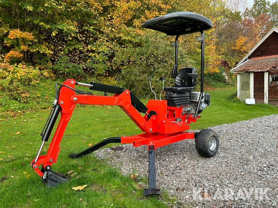 Minigrävare Cfmoto Black Wolf Digger 360