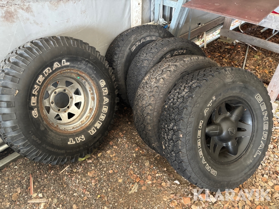 Däck General Grabben AT2 4st + 1st