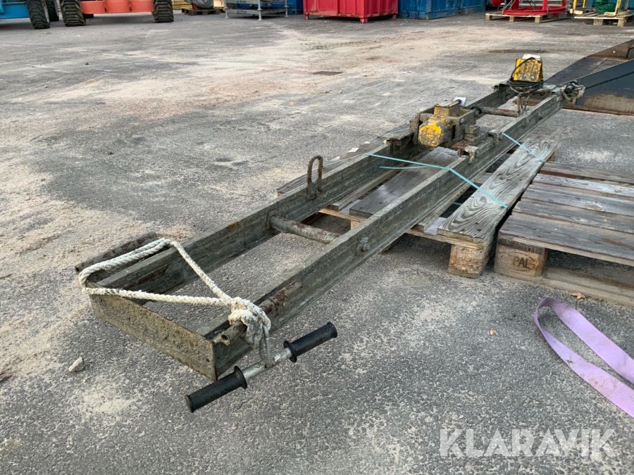 Vibrobalk dubbel Dynapac BE20