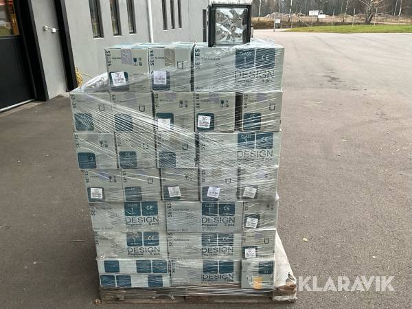 Glasblock Seves Pegasus Nordica, 327 st, 190x190x80 mm.