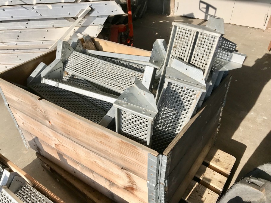 Trappsteg galvat 25 st