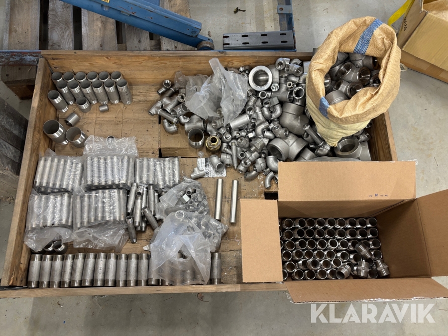 Diverse rostfria kopplingar