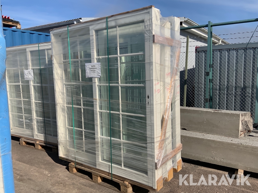 Skjutparti Nordiska fönster 3st