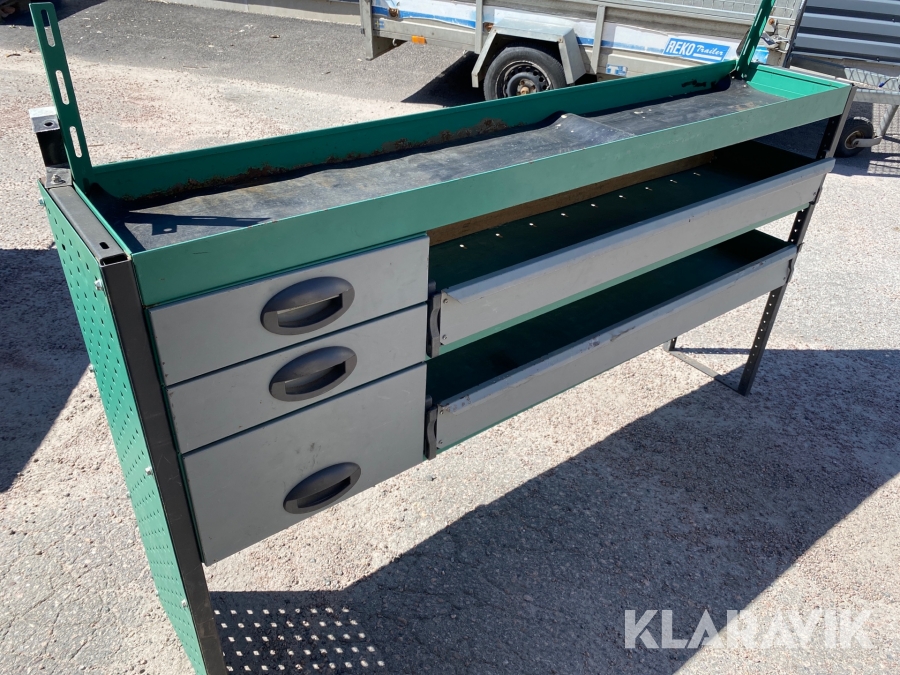 Verktygsinredning för bil 