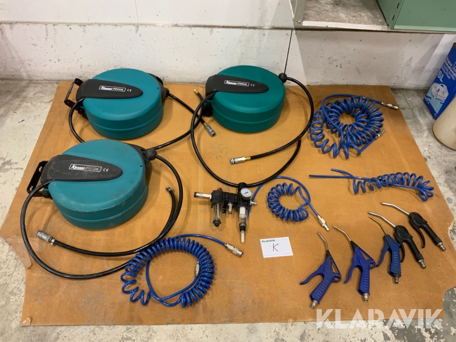 Tryckluftvindor Kamasa Tools, Umeå, Klaravik auktioner