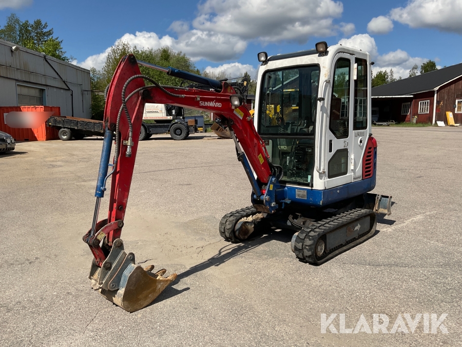 Grävmaskin Sunward SWE17