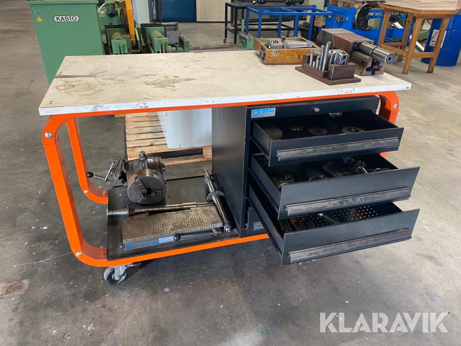 Fräs tillbehör med bänk